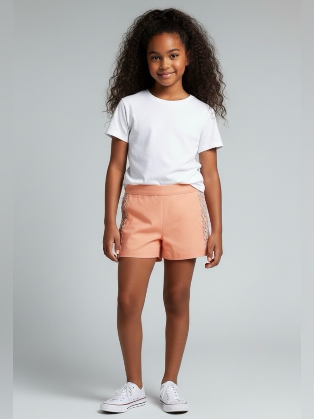 Janie and Jack Metallic Trim Short.